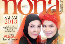 Noorkumalasari & Aida Khalida Bakal Hiasi Muka Depan Majalah NONA 2013