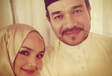 Foto: 7 Tahun Berkahwin, Dato’ Siti Makin Bahagia