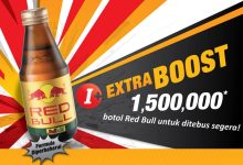 Red Bull Tawarkan 1.5 Juta Minuman Red Bull Percuma Untuk Anda!