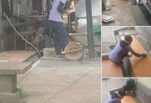 “Naik Bata, Plaster Dinding, Pasang Mozek Dah Cekap”- 2 Gadis Ini Ikhlas Tolong Bapa Kerja Kontraktor