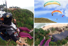 Dengan RM100, Anda Boleh Jadikan Impian Untuk Paragliding Jadi Kenyataan.. Murahnya