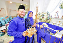 Foto Sekitar Majlis Aqiqah Anak Yana Samsudin Yang Serba Biru…Cantiknya!