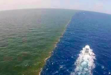 [VIDEO] Dua Lautan Yang Tidak Pernah Bercampur, Seolah Ada Dinding Memisahkan