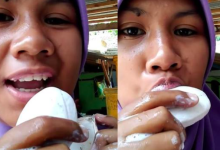 [VIDEO] Wanita Indonesia Ini Buat Review Paling ‘Rare’ Makan Pelbagai Jenis Sabun Mandi