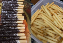 Popia Dalam Peti Ais Banyak Lagi Lebih? Jom Buat Popia Pepero, Confirm Ketagih!