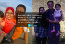 ‘Syurga Tempatmu Sayang’ – Isteri Meninggal Dunia Kerana Kanser, Luahan Lelaki Ini Buat Kami Sebak