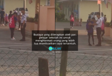 [VIDEO] Murid Bersalaman Dengan Pak Guard Di Pintu Pagar, Budaya Sekolah Ini Dipuji