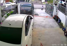 [VIDEO] Ayah Basuh Kereta Tak Perasan Basikal Anak ‘Meluncur’ Ke Tengah Jalan Sebelum Dilanggar