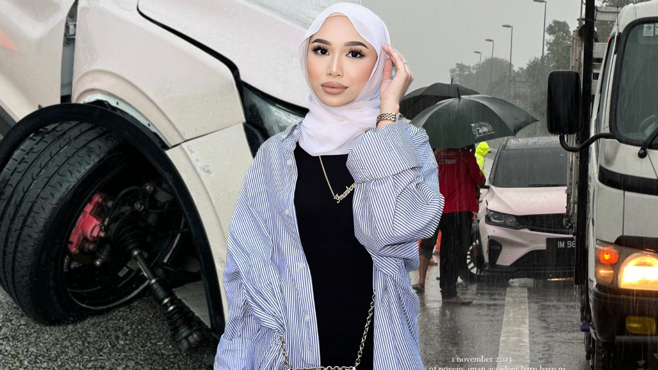 Iman Troye Kemalangan, Trauma Nak Memandu – ‘Kepala Terhentak, Kaki Bengkak & Telinga Terus Tak Dengar’