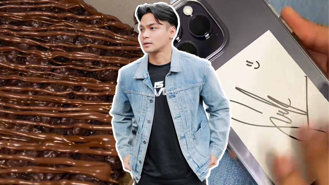 [VIDEO] Gadis Bertuah Dapat Rasa Brownies Syafiq Kyle, Simpan Tandatangan Belakang Telefon Sebab Teruja – ‘Sedap Sangat!’