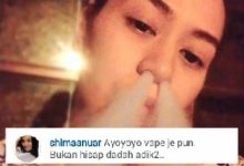 Vape Je Pun, Bukan Hisap Dadah – Komen Artis Baru MIG