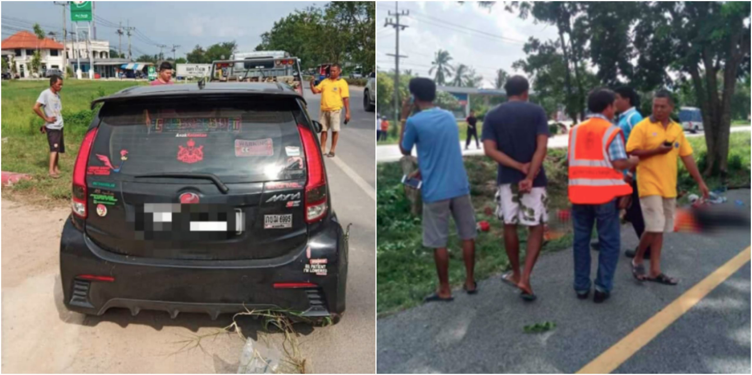 Rakyat Malaysia Rempuh 6 Pemotong Rumput Thailand Rupanya Tiada Lesen Memandu Sah!