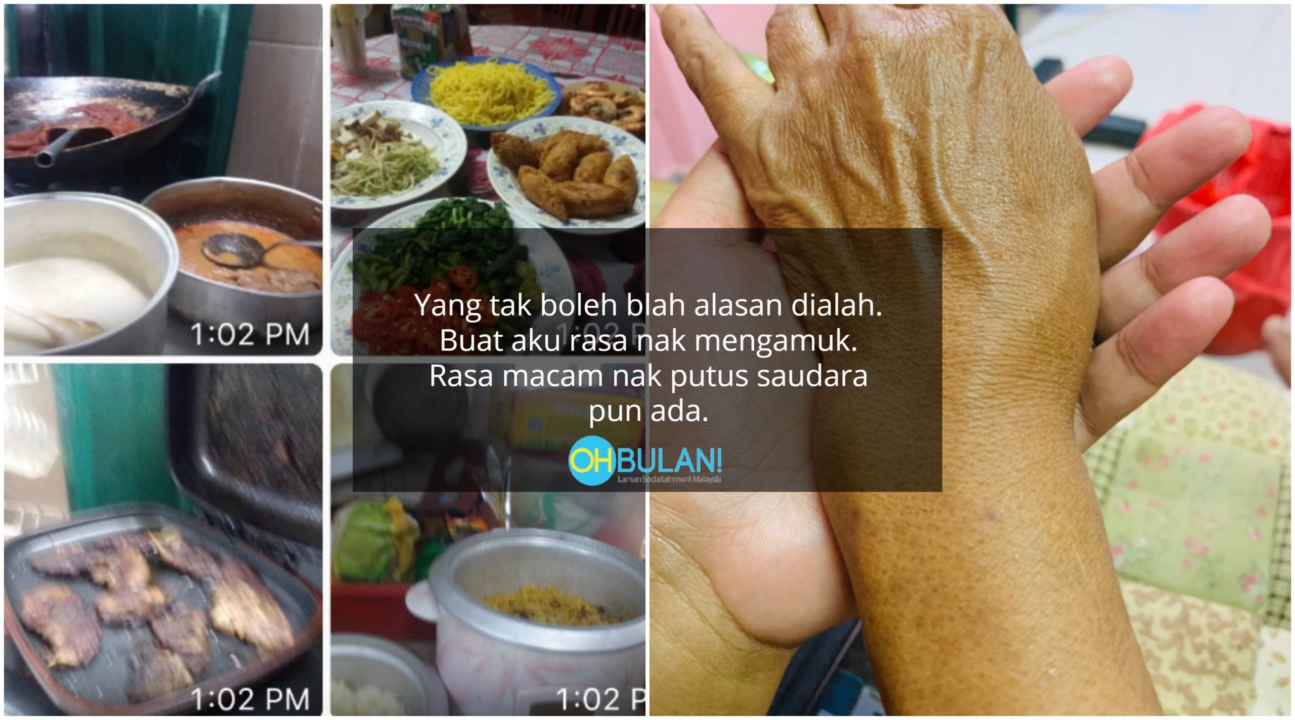 ‘Rumah Mak Ndak Kat Dalam Hutan Sangat’ – Sediakan Pelbagai Juadah Tapi Tetamu Tak Datang Beraya