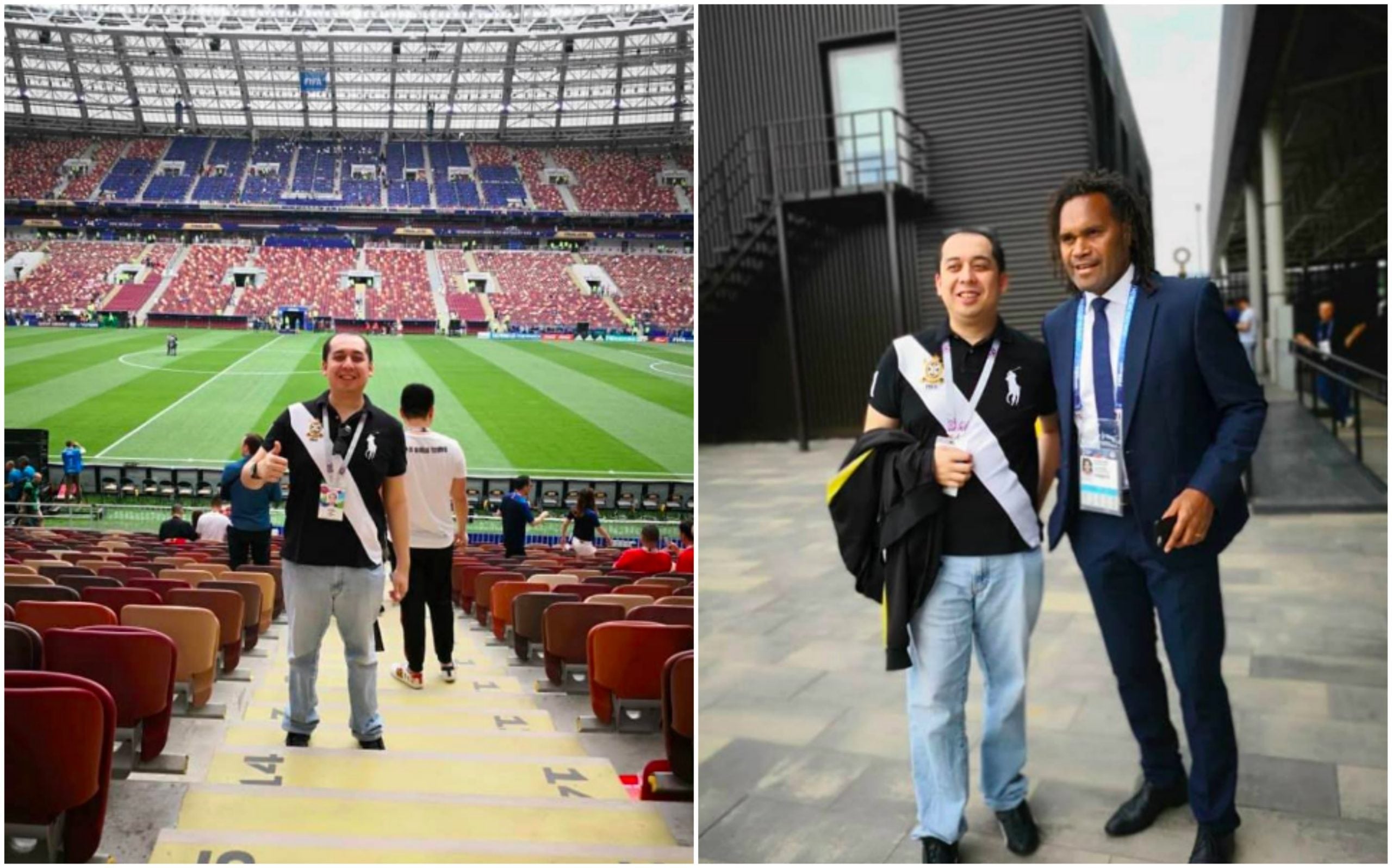 Seronok Anak Najib Razak Layan Final World Cup Di Rusia