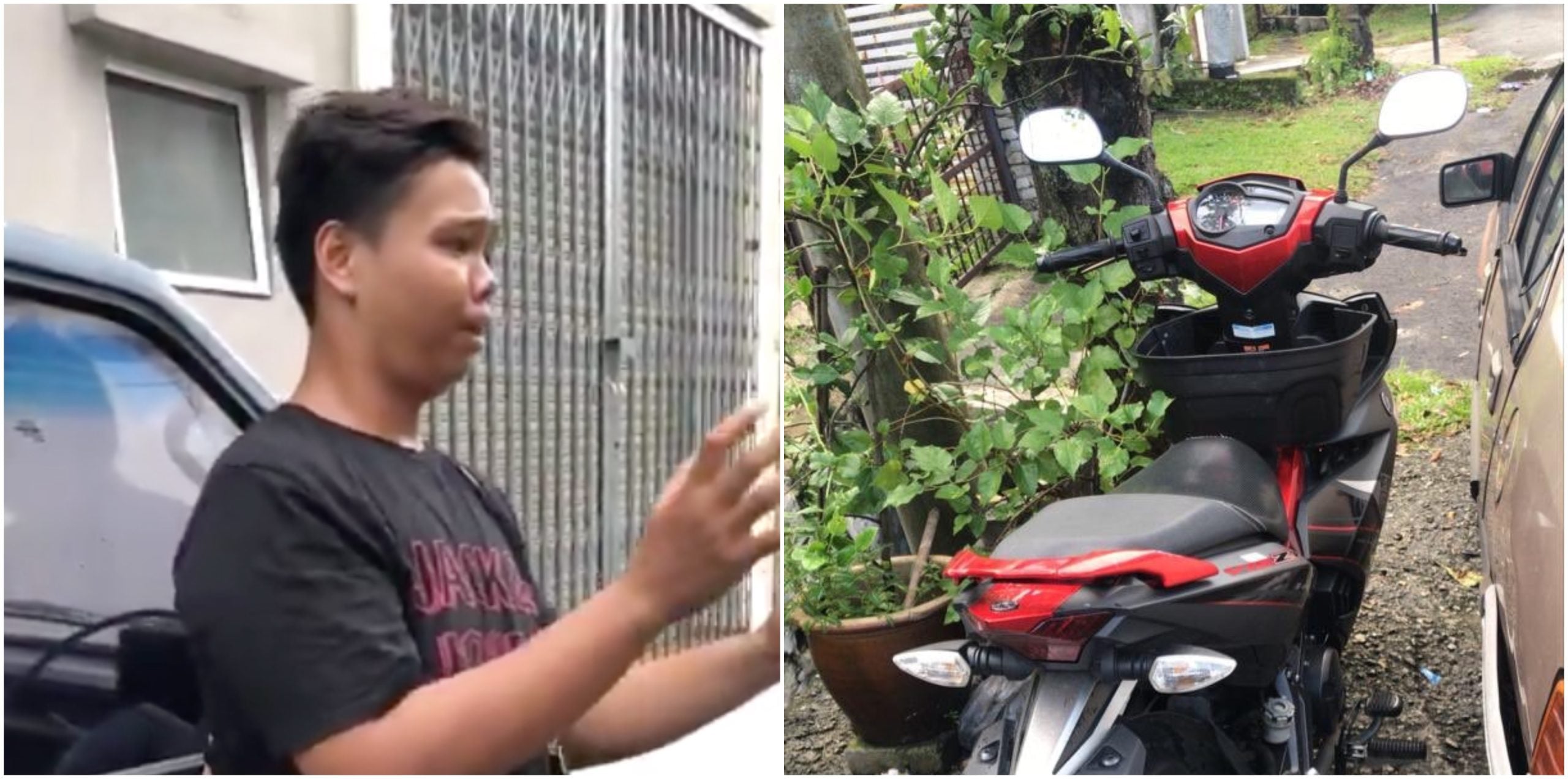 [VIDEO] Belum Sempat ‘Owner’ Hentak, Suspek Curi Ysuku Menangis Teresak-Esak