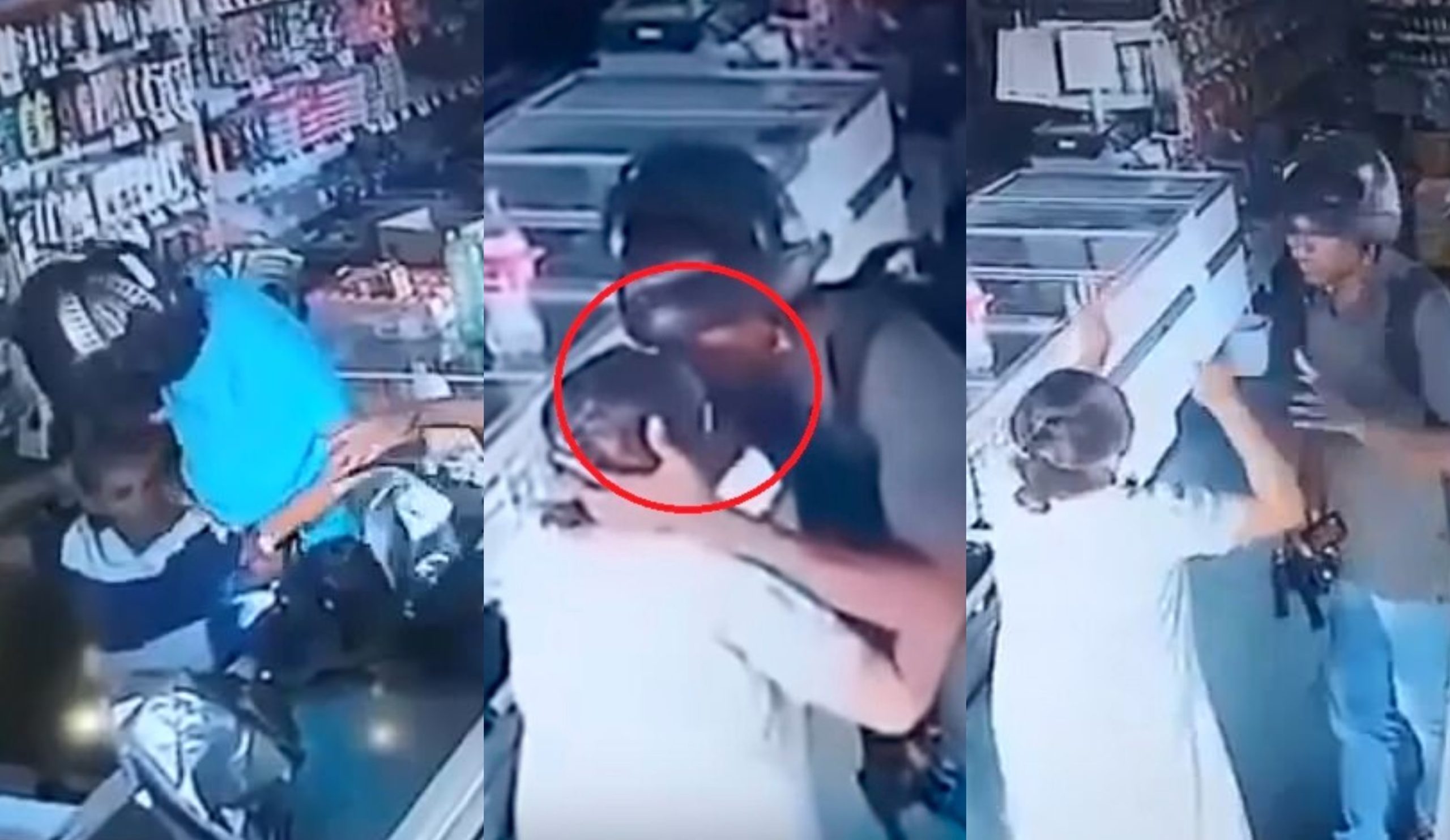 [VIDEO] Cium Dahi Warga Emas Sebelum Rompak