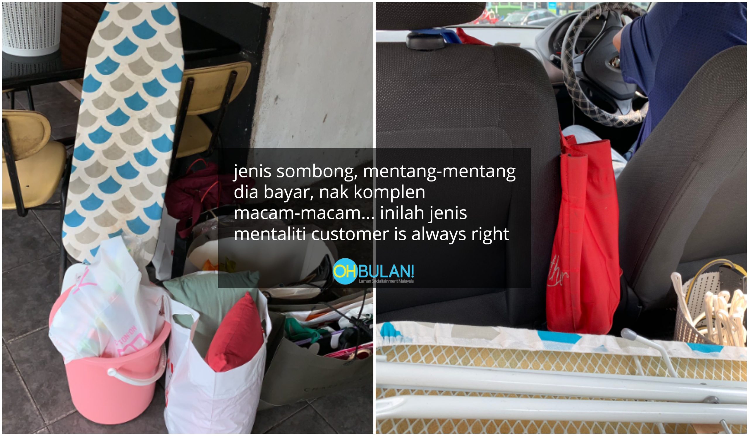 ‘Masalahnya Barang Kau Tu Dari Hostel Bukannya Mall’ – Kena Kecam Pindah Barang Guna Grab