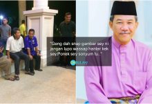 ‘Jangan Lupo Whatsapp Hantar Kek Sey’- Jurugambar Kongsi Detik Manis Berbual Dengan Tok Mat.. Comel La!