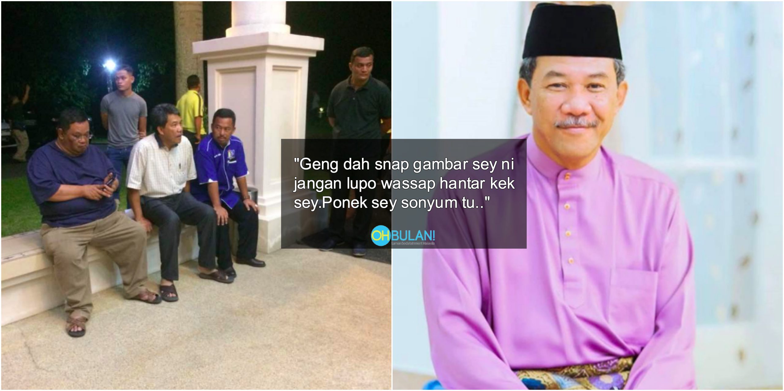 ‘Jangan Lupo Whatsapp Hantar Kek Sey’- Jurugambar Kongsi Detik Manis Berbual Dengan Tok Mat.. Comel La!