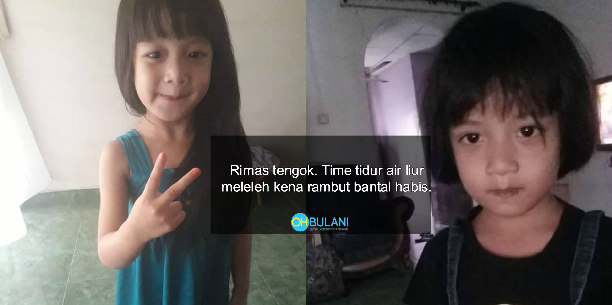 Rimas Rambut Panjang & Tak Kemas, Pengasuh Potong Rambut Anak Tanpa Izin