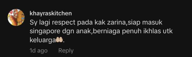 Zarina Zainuddin Kecam Mariyah