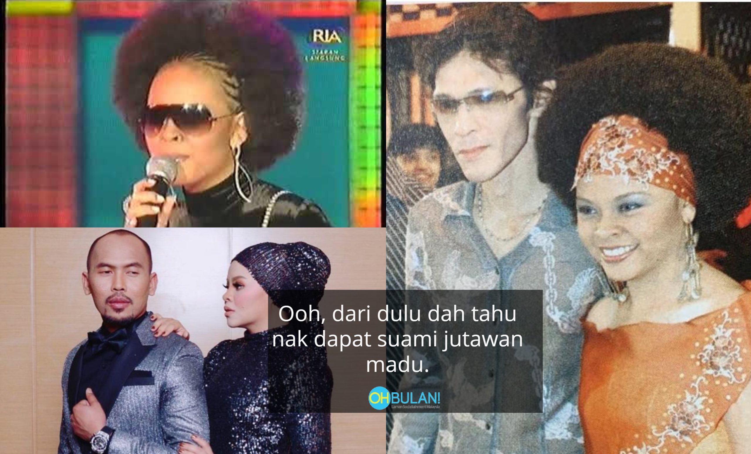 ‘Rambut Macam Brokoli’ – Gambar Throwback Siti Sarah & Dato Jamal Cuit Hati Netizen, Lawak!