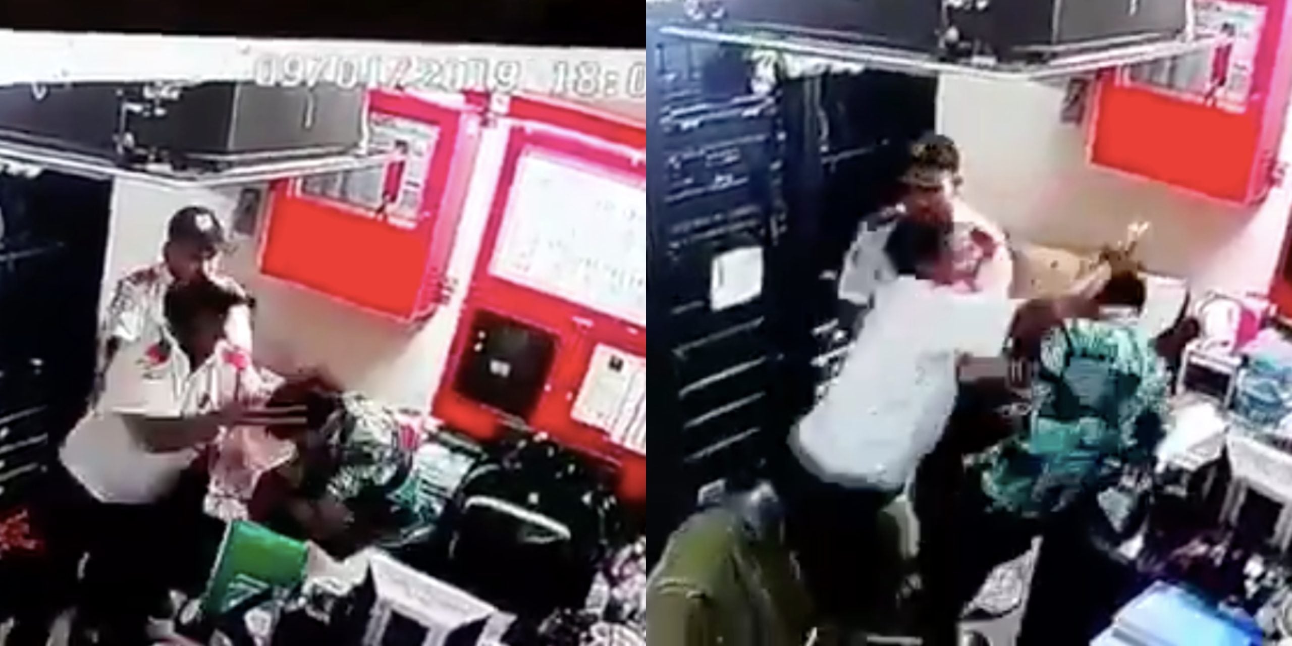 [VIDEO] Penyelia Keselamatan Maut Dihentak Helmet Kerana Tidak Bayar Gaji