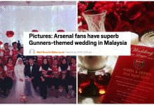 Majlis Resepsi Bertemakan Bola Sepak Ini Nampak Mahal & Classy.. Sampai Dapat Liputan Media Di UK Beb!