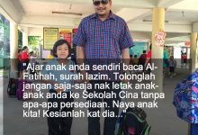 Nak Hantar Anak Sekolah Cina Tapi Risau Agamanya Terabai? Ikuti Tips Daripada Bapa Ini!