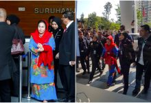 Anggun Berbaju Kurung Ke Pejabat SPRM, Netizen ‘Siasat’ Harga Beg Rosmah Ini & Hasilnya….
