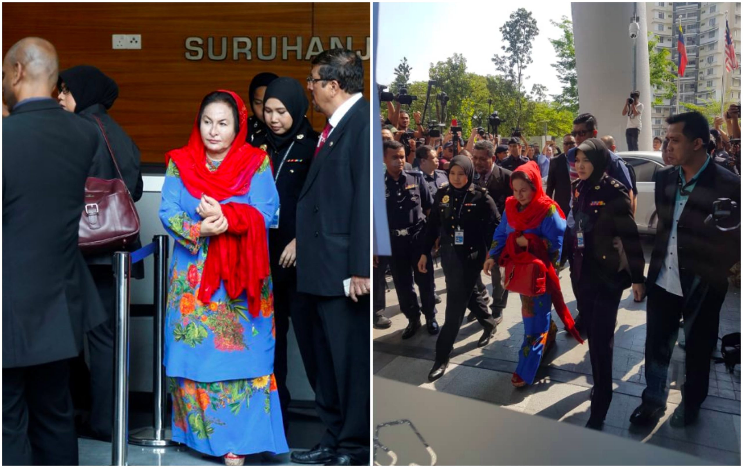 Anggun Berbaju Kurung Ke Pejabat SPRM, Netizen ‘Siasat’ Harga Beg Rosmah Ini & Hasilnya….