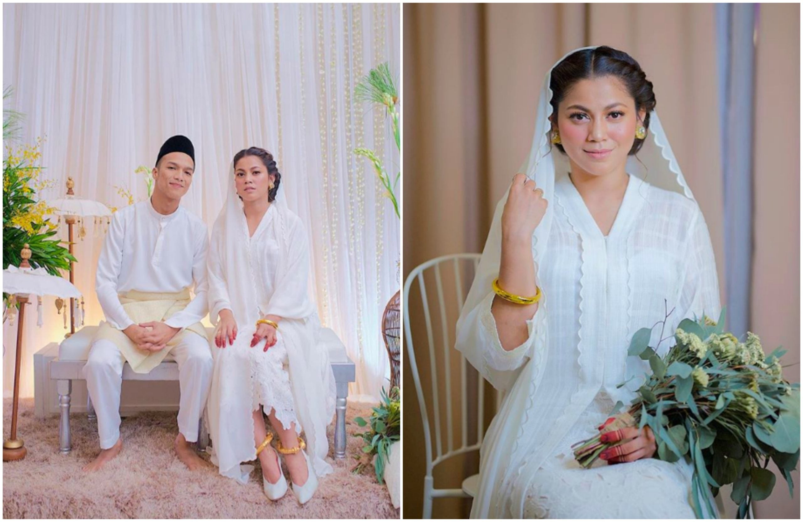 [FOTO & VIDEO] Setahun Kenal Hati Budi, Kaka Azraff Sah Bergelar Isteri Malam Tadi