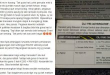 Baca Sebelum Sign – Lelaki Ini Jawab Tanggapan Negatif Netizen Bank Telan Duit Setelah Isi Minyak