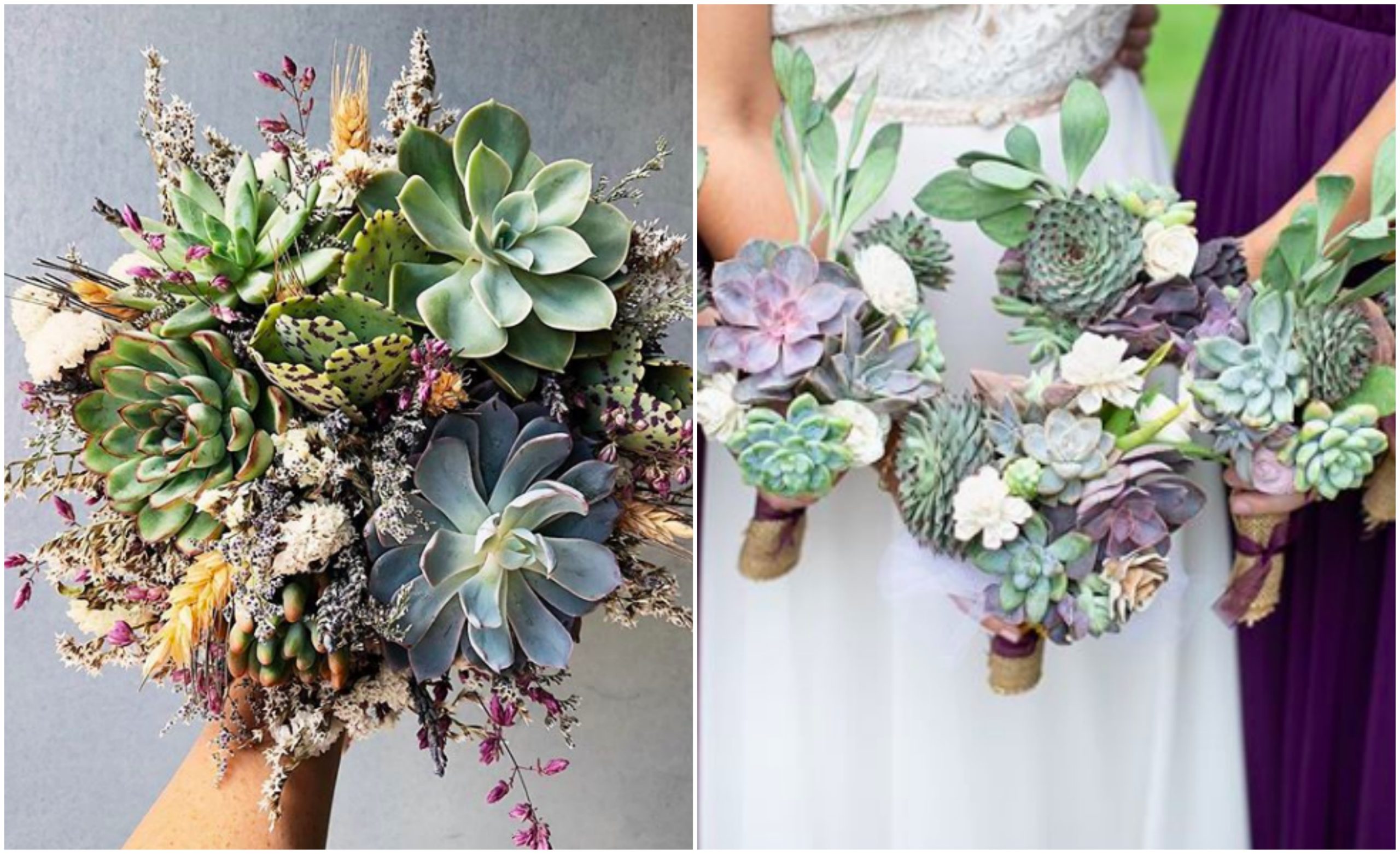 Jambangan Kaktus, Idea Hand Bouquet Unik Ratu Sehari Hipster