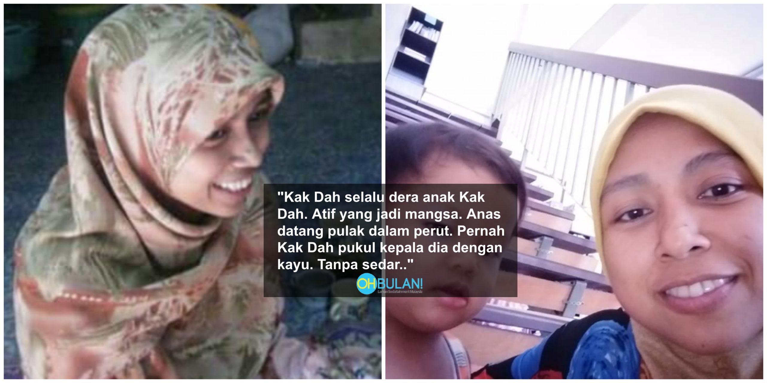 ‘2 Tahun Rasa Macam Gila. Sejak Berhenti Kerja. Start Tu Juga Kak Dah Selalu Dera Anak Kak Dah..’