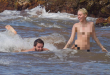 Foto Bogel Miley Cyrus & Teman Lelaki Tersebar