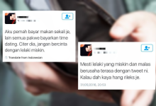 ‘Jangan Bercinta Dengan Lelaki Miskin’- Gadis Ini Bagi Sebab Jangan Cinta Dengan Orang Susah & Dapat Kecaman Netizen