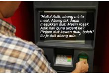 Nak Deposit RM10 Tapi Dapat RM100, Peristiwa Mengharukan Di Mesin ATM… Sebak!