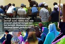 Jenazah Jatuh Dalam Sungai – Rentas Sungai Untuk Ke Tanah Perkuburan, Penduduk Kampung Mengeluh