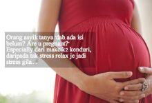 Dah Ada Isi Belum? – Wanita Ini Kongsi Perasaan Bila Sering Ditanya Tentang Mengandung Sedangkan..