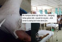 Patut Disimenkan Je Otak Dia Ni! – Jururawat Tegur Anak Pesakit Yang Tak Ikut Prosedur Hospital