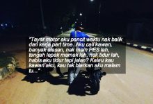 Dibiar Heret Motor Tengah Malam, Lelaki Ini Rela Jadi Loner Daripada Ada Kawan Macam ‘Sampah’