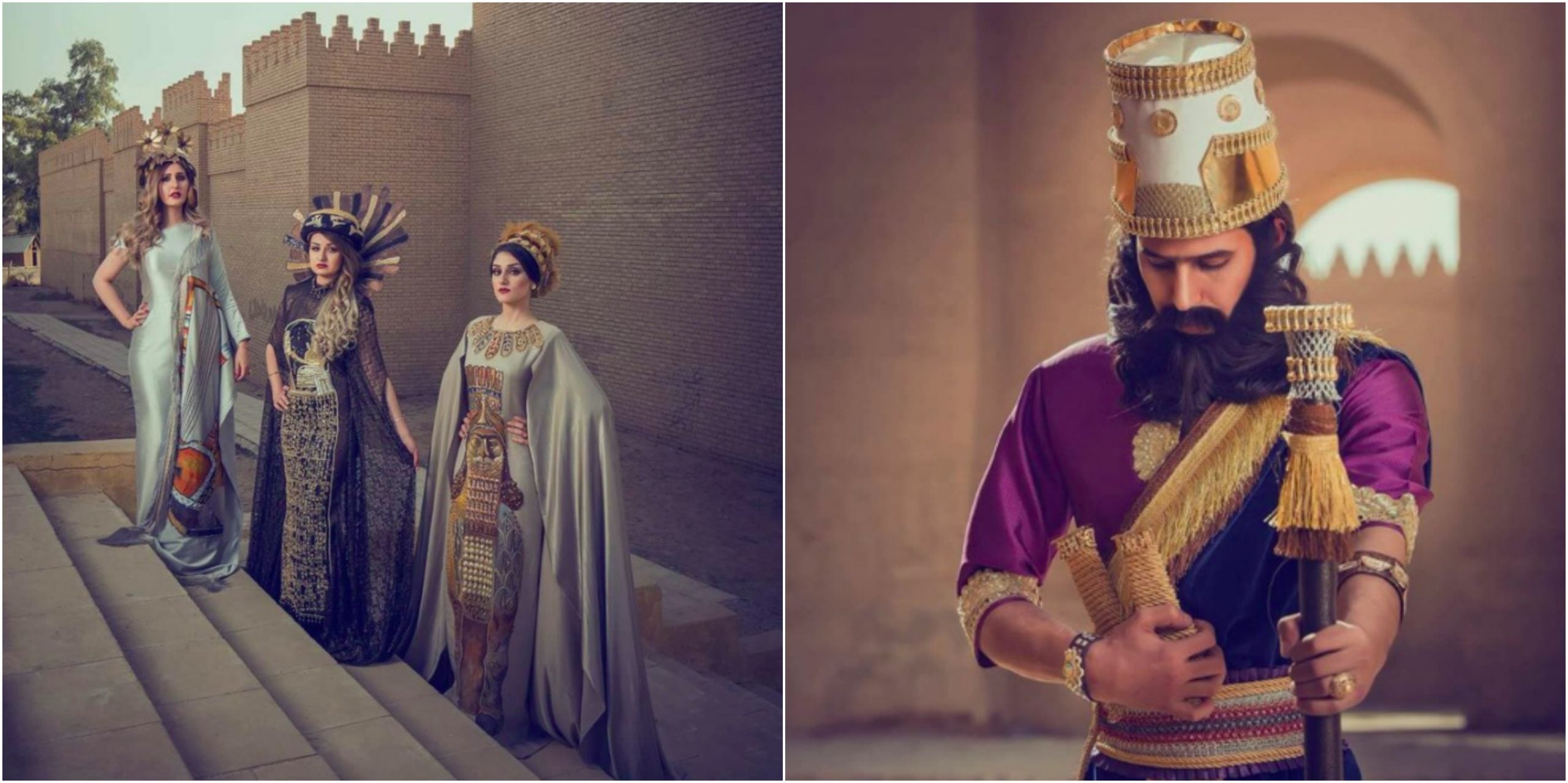 Lihat Foto Unik & Kreatif Pelajar Medik Dari Iraq Sempena Graduasi. Baju Purple Tu Memang Serupa Habis!