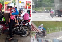 Kisah Sebenar Wanita Bawa 2 Anak Naik Motor Dari Perak Ke KL…Sedihnya!