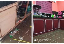 DIY Kabinet Dapur Yang Cantik & Kemas Ini Dengan Bajet RM300 Je