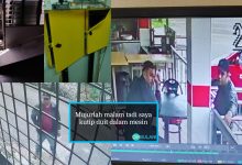 [VIDEO] ‘Tunggulah, Nanti Polis Datang Angkut’ – Muka Penjenayah Pecah Masuk Kedai Dobi Terpampang Dalam CCTV