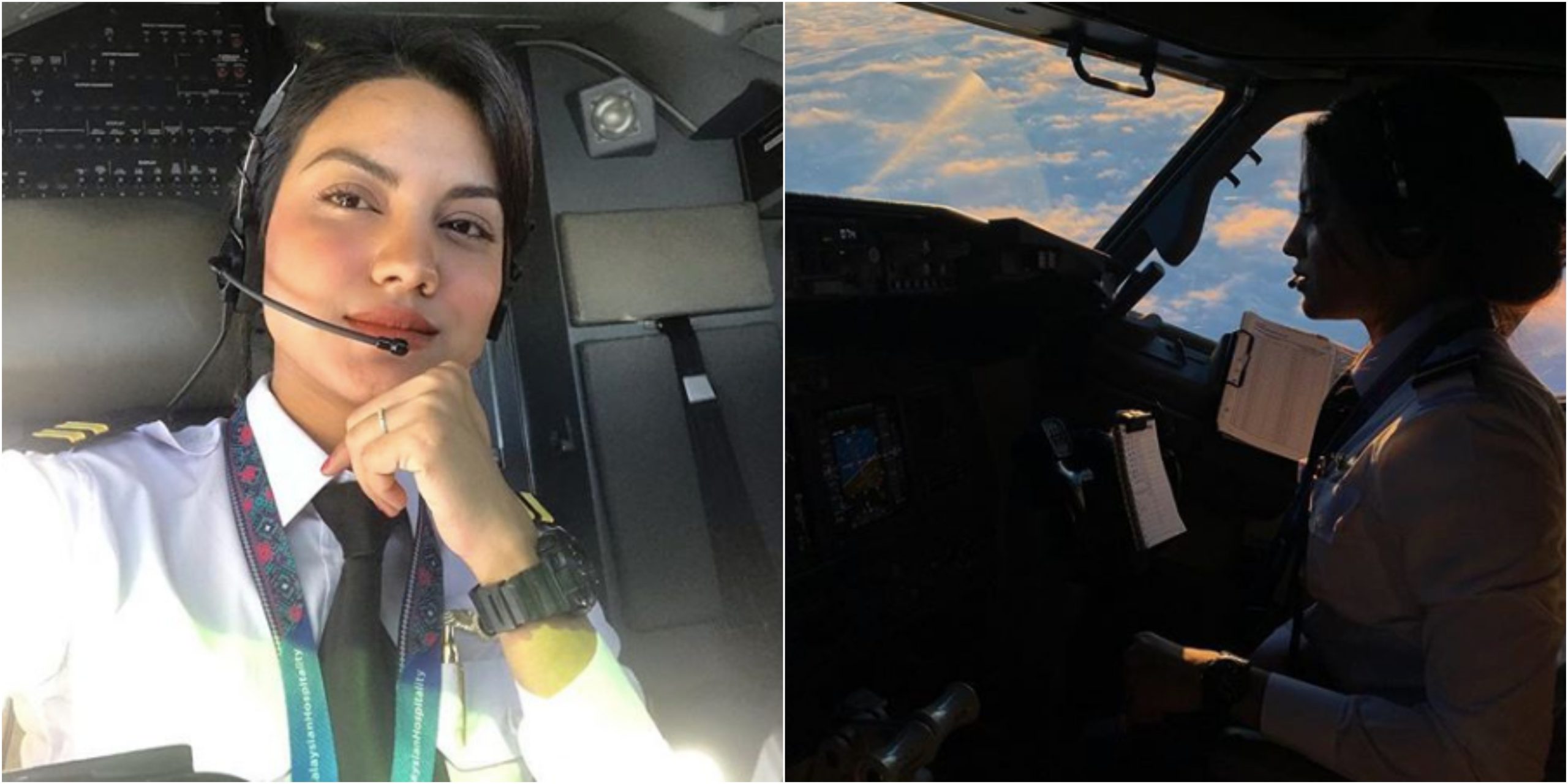 [VIDEO] Gara-Gara Layan Lagu ‘Rock Kapak’ Dalam Kokpit, Pilot Wanita Cantik Ini Jadi Tumpuan