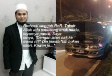 Takdir Allah Pancitkan Tayar Kereta Lelaki Ini, Hikmahnya Selepas Itu Sungguh Tidak Disangka!