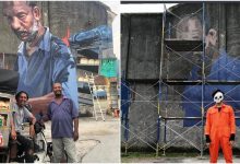 ‘Anak-Anak Berjaya Jadi Doktor, Peguam’ – Kisah Disebalik Potret Mural Peniaga Roti Lejen Di Balik Pulau