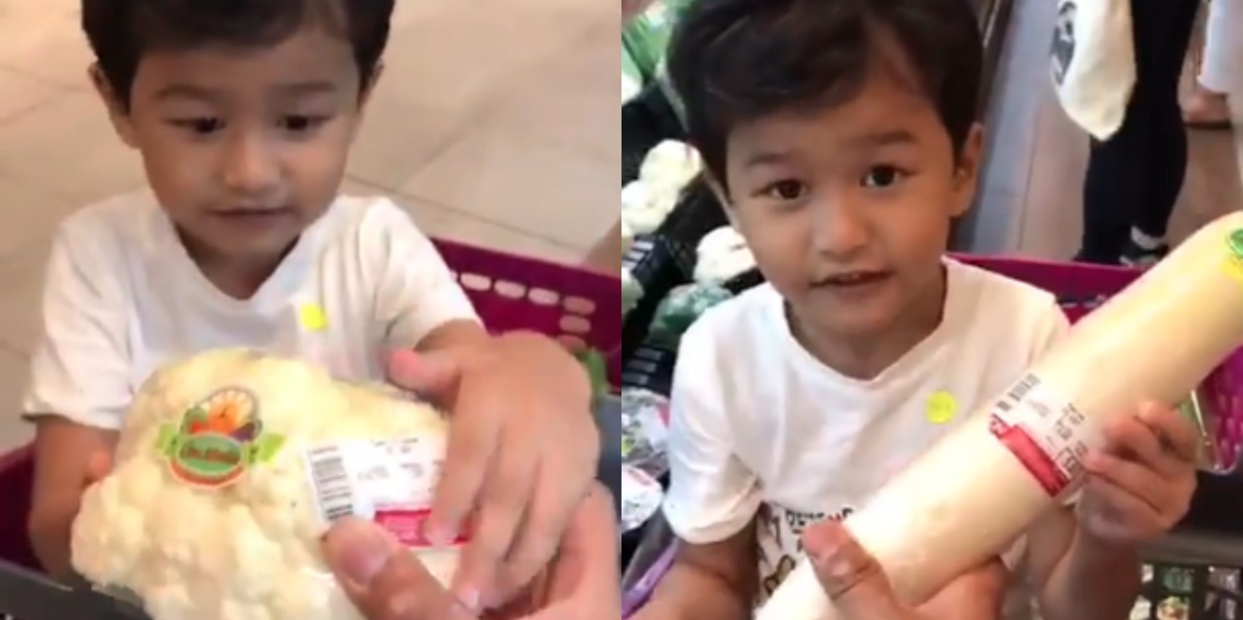 [VIDEO] Kanak-Kanak Ini Dengan Selamba Jawab Kubis Bunga Sebagai Albino Brokoli, Comel!